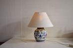 Porseleinen tafellamp 46149, Ophalen of Verzenden, Gebruikt, Stof, Minder dan 50 cm