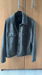 Suede jas - Zara - Maat M, Maat 48/50 (M), Ophalen of Verzenden, Zo goed als nieuw, Zara Man