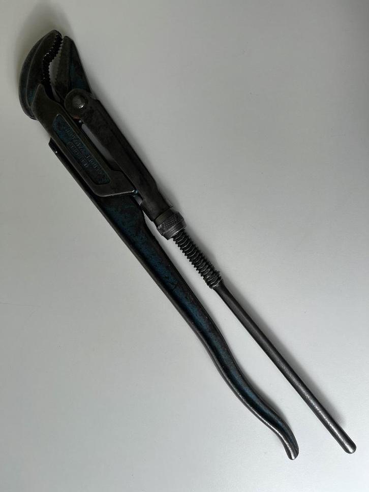 Gedore 176 1 1/2" pijptang / waterpomptang / hoekpijptang, Auto diversen, Autogereedschap, Gebruikt, Ophalen of Verzenden