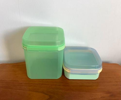 Tupperware 2 x Tuppertop Voorraaddozen 1 x 4 /1 x 1.2 Liter., Huis en Inrichting, Keuken | Tupperware, Ophalen of Verzenden