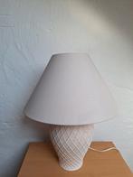 Vintage Tafellamp met Witte Kap 52 cm hoog, Ophalen, Zo goed als nieuw, Minder dan 100 cm, Vintage
