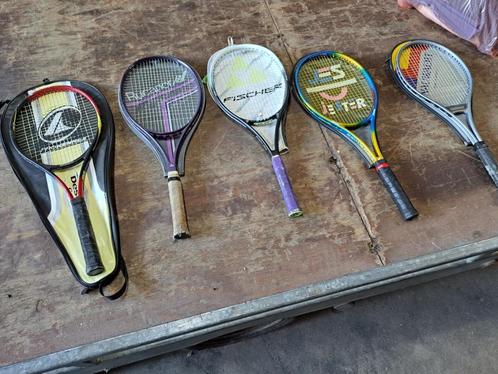 tennis rackets, Sport en Fitness, Tennis, Gebruikt, Racket, Overige merken, L1, Ophalen of Verzenden