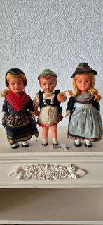 3 Dansmariekes met Sleutel - Vintage Poppen, Ophalen of Verzenden