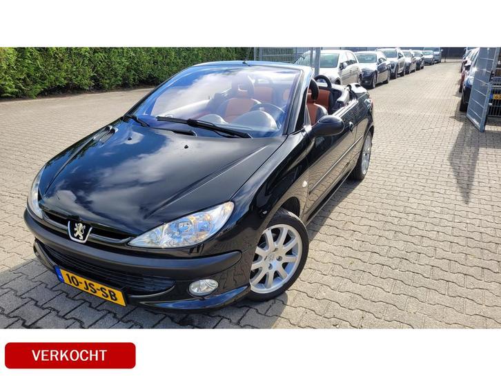 Peugeot 206 CC 2.0-16V VERKOCHT (bj 2002), Auto's, Peugeot, Bedrijf, Te koop, ABS, Airbags, Airconditioning, Alarm, Centrale vergrendeling