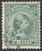 Nederland NVPH nr 41 gestempeld Koningin Wilhelmina 1891, Verzenden, Na 1940, Gestempeld