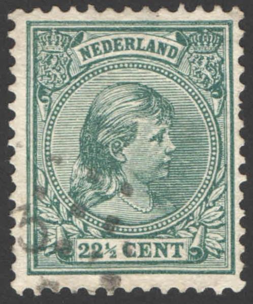 Nederland NVPH nr 41 gestempeld Koningin Wilhelmina 1891, Postzegels en Munten, Postzegels | Nederland, Gestempeld, Na 1940, Verzenden