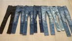 7 Spijkerbroeken van Hollister maat 23, Blauw, Ophalen of Verzenden, W27 (confectie 34) of kleiner, Gedragen