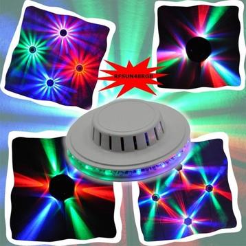 Sunflower RGB LED Effect voor wand- of plafond auto & muziek beschikbaar voor biedingen