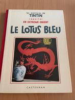 Kuifje Tintin Le lotus bleu z/w facsimile Herge, Boeken, Stripboeken, Gelezen, Eén stripboek, Ophalen of Verzenden, Herge