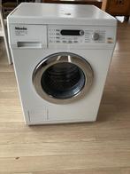 wasmachine; Miele type W 5843, Ophalen, Gebruikt, Voorlader, 85 tot 90 cm