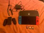 Nintendo Switch met 3 Games en Accessoires, Overige genres, 1 speler, Eén computer, Ophalen of Verzenden