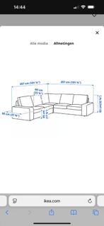 Kivik custom 4 seat corner couch - beige, Huis en Inrichting, Banken | Sofa's en Chaises Longues, Ophalen, Gebruikt, 75 tot 100 cm
