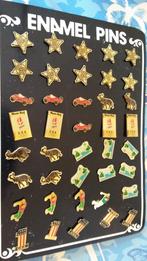 Enamel Amerikaanse pins schildpad olifant hoed vlag enz., Verzenden, Zo goed als nieuw