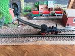 Stoomlocomotief N Schaal Diorama, Overige merken, Gebruikt, Ophalen of Verzenden, Analoog