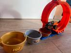 Hotweels Monster Trucks Loop and Flip Trophy Challenge, Racebaan, Ophalen of Verzenden, Zo goed als nieuw, Hot Wheels