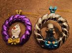 Disney kerstkransen AH Remi uit Ratatouile en Olaf Frozen, Verzamelen, Disney, Ophalen of Verzenden, Overige figuren, Nieuw, Beeldje of Figuurtje