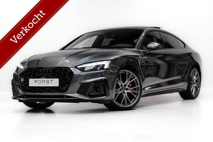Audi A5 Sportback 40 TFSI S Line Massage Pano Leer, Auto's, Audi, Bedrijf, A5, 360° camera, ABS, Achteruitrijcamera, Adaptive Cruise Control