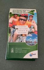 Fietskaart Friesland, kop v Overijssel & Flevoland, Gelezen, ANWB, Ophalen of Verzenden, Landkaart