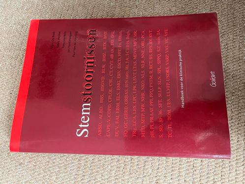 Stemstoornissen - Handboek klinische praktijk, Boeken, Studieboeken en Cursussen, Gelezen, HBO, Alpha, Ophalen of Verzenden
