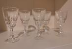 Set 5 of p.st. Cristal D' Arque Pompadour kristallen glazen, Antiek en Kunst, Antiek | Glas en Kristal, Ophalen of Verzenden