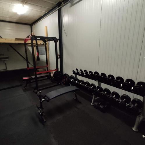 Complete homegym, Sport en Fitness, Fitnessapparatuur, Krachtstation, Metaal, Ophalen