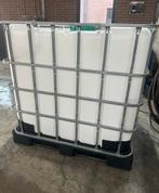 Ibc containers 1000 liter, Tuin en Terras, Regentonnen, 150 liter of meer, Ophalen, Zo goed als nieuw