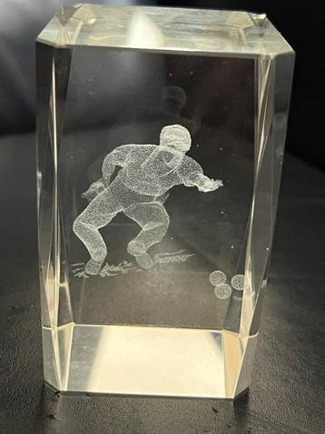 Crystal paperweight vintage “Jeu de boules “ beschikbaar voor biedingen