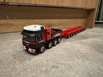 Mammoet MAN 4 asser + Goldhofer 10 as module trailer, Hobby en Vrije tijd, Modelauto's | 1:50, Ophalen, Zo goed als nieuw, Bus of Vrachtwagen