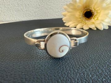 R226/ Massief Zilveren SHIVA Shell armband beschikbaar voor biedingen
