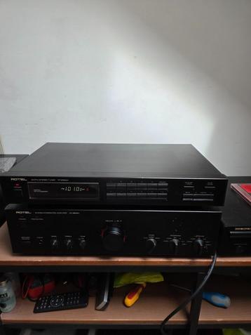 Rotel RA-980BX amplifier en Rotel RT-935AX Tuner beschikbaar voor biedingen