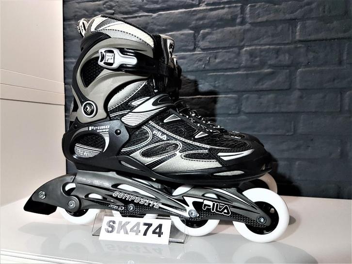 Fila Primo Comp Skeelers Skates 4x80 80mm Wielen Maat 45 ,5, Sport en Fitness, Skeelers, Zo goed als nieuw, Inline skates 4 wielen