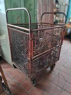 Stoere oude transportkar trolley kar, Antiek en Kunst, Ophalen