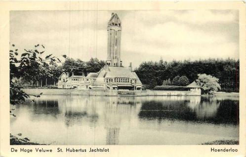 (388-500-015) Hoenderloo Jachtslot St Hubertus, Verzamelen, Ansichtkaarten | Nederland, Gelderland, Verzenden