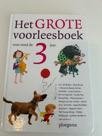 Het grote voorleesboek voor rond de 3 jaar beschikbaar voor biedingen