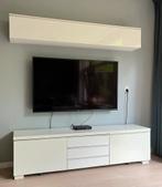 IKEA Besta Burs tv meubel + bovenkast, Huis en Inrichting, Kasten | Televisiemeubels, 150 tot 200 cm, 25 tot 50 cm, Gebruikt, IKEA Besta Burs