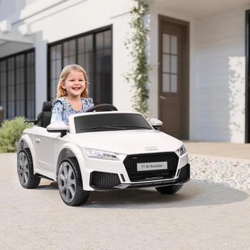 Audi TT RS Roadster Kinderauto - Wit speelgoed  beschikbaar voor biedingen