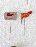 blikken + volmetaal speld Rederij Jaczon Scheveningen, Verzamelen, Speldjes, Pins en Buttons, Ophalen of Verzenden, Gebruikt, Overige onderwerpen