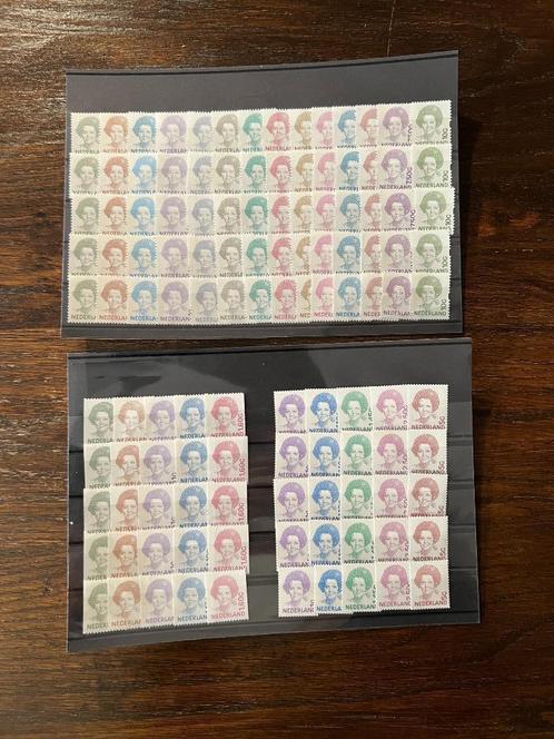 Beatrix inversie 1991-2001 postfris(5x), Postzegels en Munten, Postzegels | Nederland, Postfris, Na 1940, Verzenden