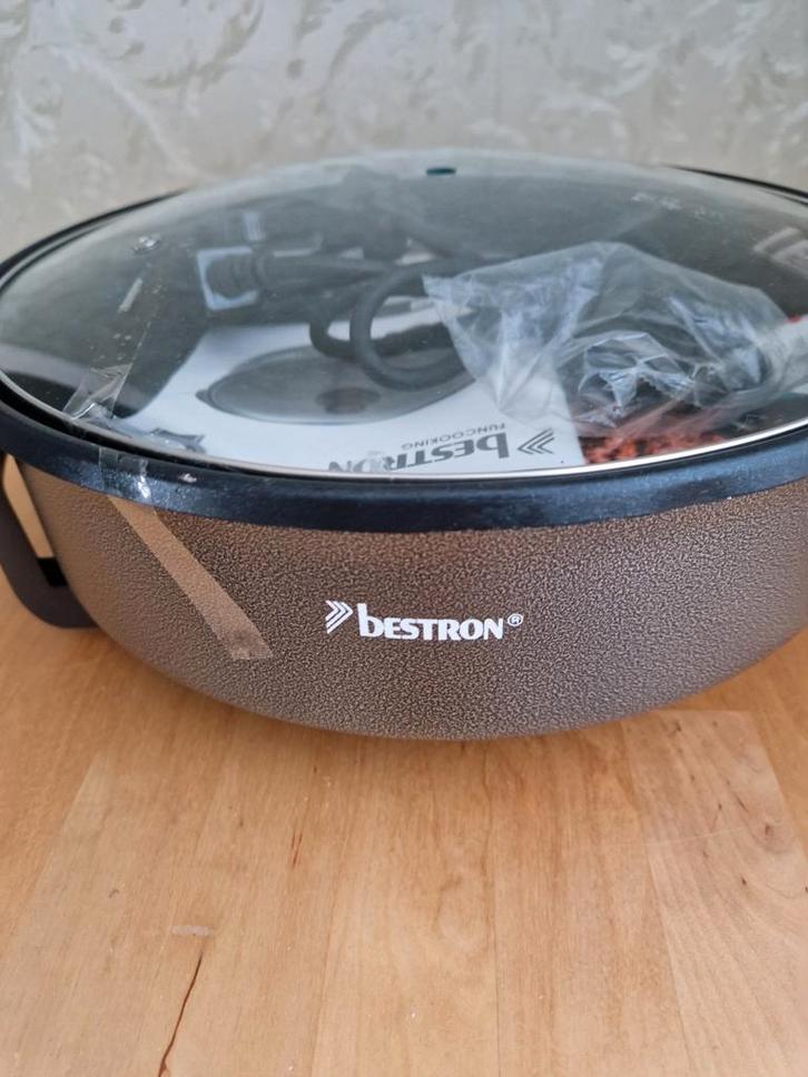 Hapjespan Bestron - Ideaal voor gezellige avonden!, Witgoed en Apparatuur, Grillplaten, Nieuw, Ophalen