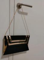 Black and gold vintage bag never used, Ophalen of Verzenden, Nieuw, Zwart