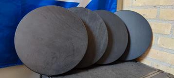 Speaker, Vloer, Kastplaten - 4x Nieuw Hout Zwart. beschikbaar voor biedingen