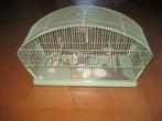 vintage vogelkooi, Ophalen of Verzenden, Gebruikt, Metaal, Vogelkooi