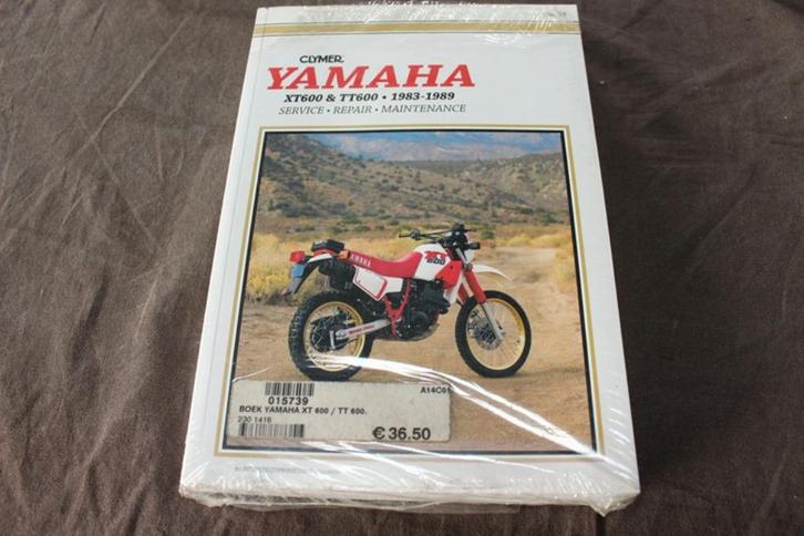 Yamaha XT600 TT600 1983 -1989 werkplaatsboek manual, Motoren, Handleidingen en Instructieboekjes, Yamaha, Ophalen of Verzenden