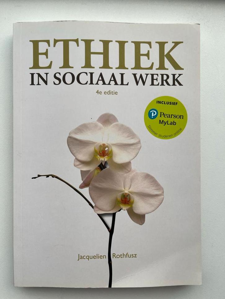 Ethiek in Sociaal Werk - Rothfusz, Boeken, Schoolboeken, Zo goed als nieuw, Overige vakken, Overige niveaus, Ophalen of Verzenden