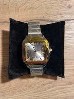 Cartier Santos Two Tone, Ophalen of Verzenden, Zo goed als nieuw, Zwart, Android