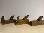 Set van 3 antieke houten schaven, Ophalen of Verzenden