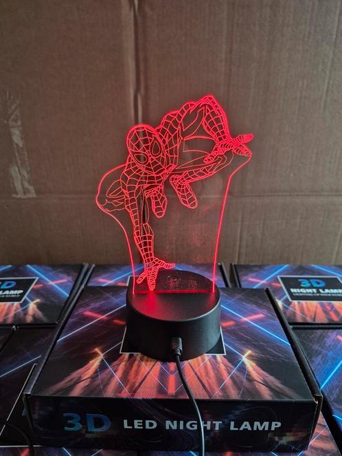3d lampjes van de avengers, Huis en Inrichting, Lampen | Overige, Nieuw, Ophalen of Verzenden