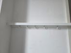 Witte kapstok plank 60cm, Huis en Inrichting, Ophalen of Verzenden, Zo goed als nieuw