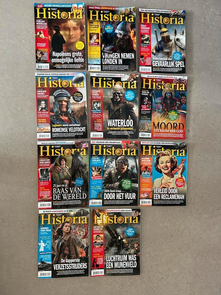 Historia Tijdschriften 2024 compleet, Boeken, Tijdschriften en Kranten, Gelezen, Wetenschap en Natuur, Ophalen of Verzenden