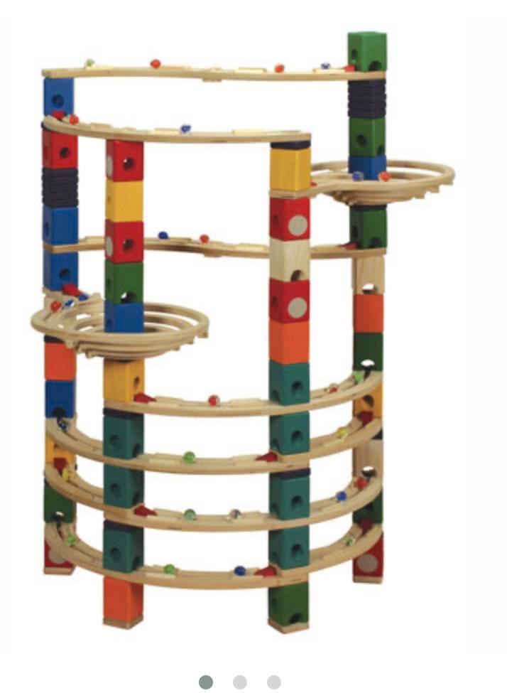 Quadrilla knikkerbaan , 2 sets !! ZGAN! Twistset & extention, Kinderen en Baby's, Speelgoed | Houten speelgoed, Zo goed als nieuw